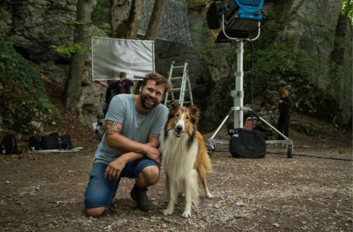 Die Hündin Lassie erlebt im Film eine abenteuerliche Reise quer durch Deutschland – da darf die Schwäbische Alb als Filmkulisse nicht fehlen.
