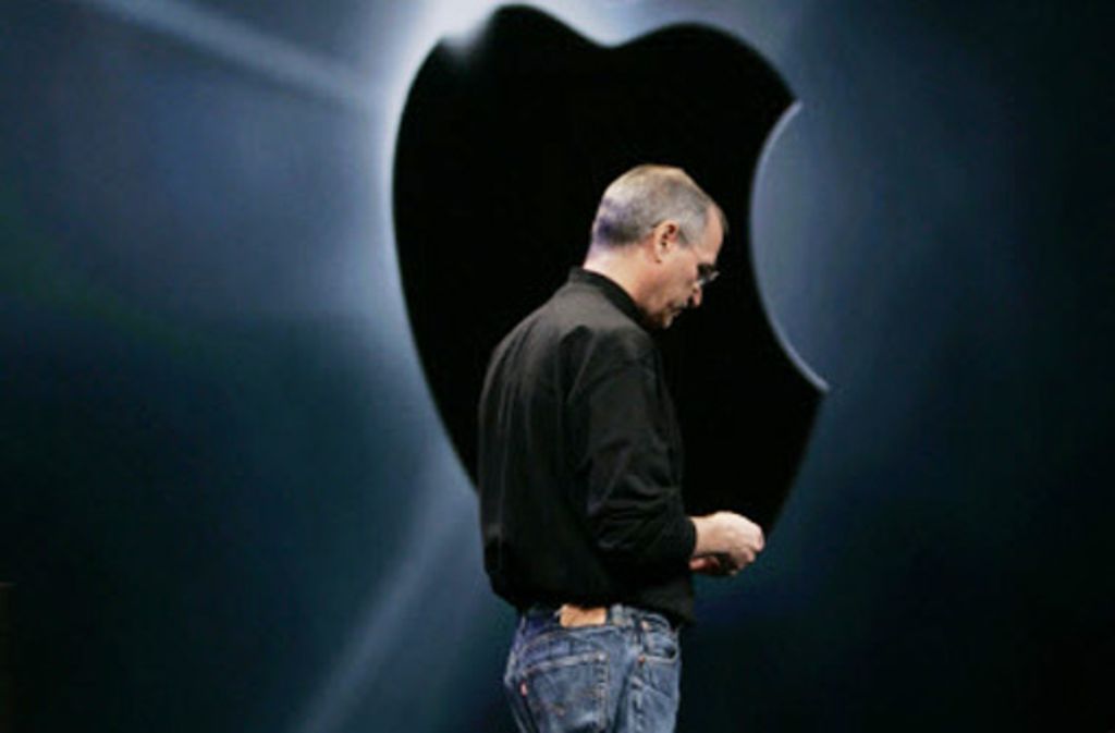 Seine Produktpräsentationen waren Kult: Steve Jobs im Jahr 2007.