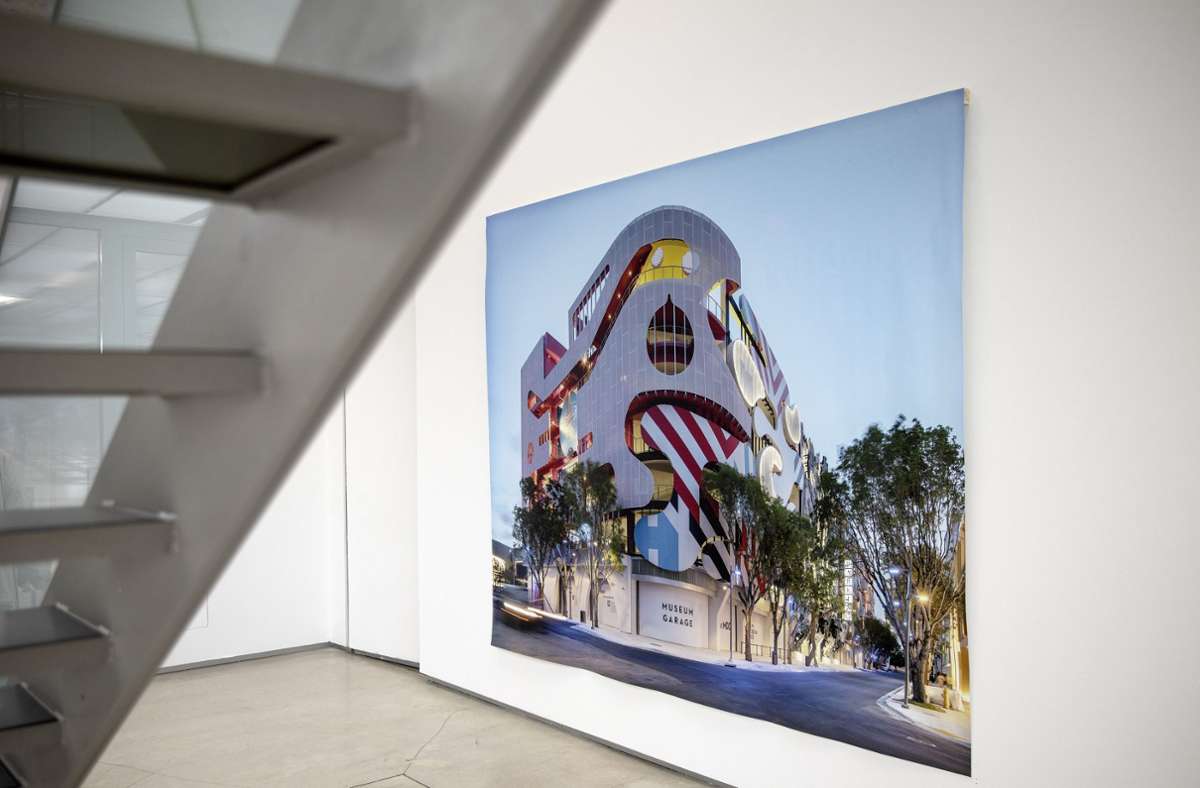 Die Museumsgarage von Miami am Aufgang der städtischen Galerie