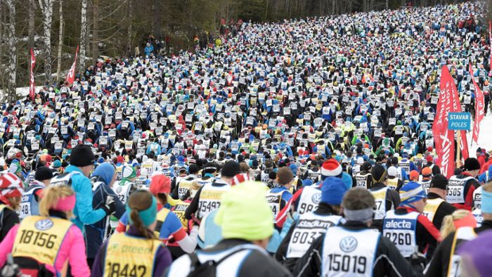 Der Ironman der Skilangläufer: 100. Wasalauf in Schweden
