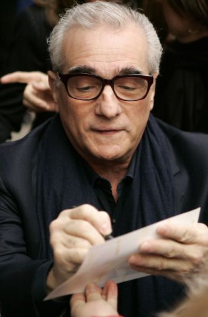 2008: Der Kultregisseur Martin Scorsese stellt auf der Berlinale seinen Konzertfilm "Shine A Light" über die Rolling Stones vor.