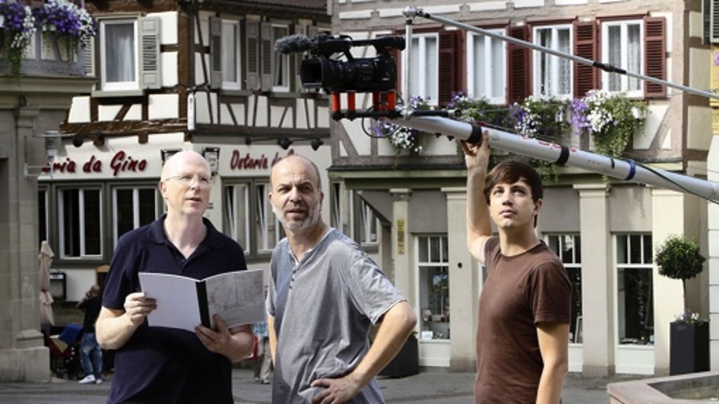 Herrenberg: Dokumentarfilm über den Ex- Hofbaumeister: Bildtapete für Schickhardt-Film