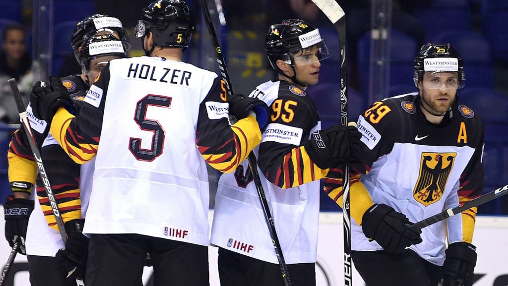 Sieg bei Eishockey-WM gegen Slowakei: NHL-Star Draisaitl schießt Deutschland so gut wie ins Viertelfinale