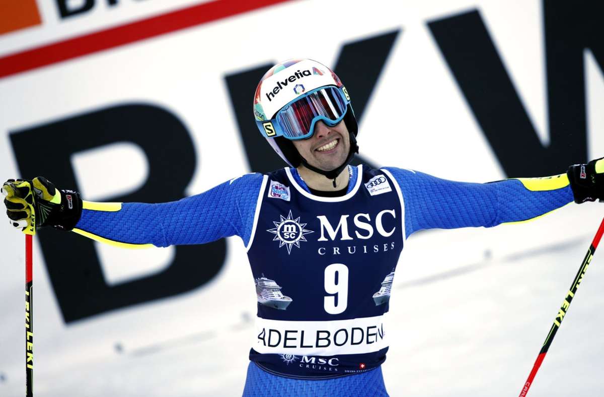 Richtig: Es ist Luca De Aliprandini, der ihr Freund und ebenso Rennläufer ist. Dem Namen entsprechend startet er für Italien.