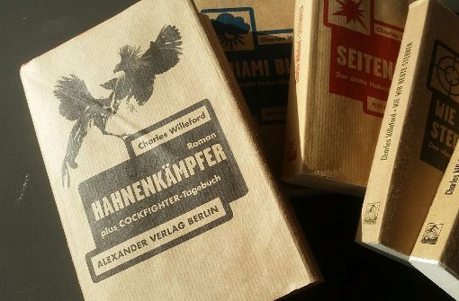 Der Alexander Verlag setzt seine verdienstvolle Willeford-Reihe fort und hat dem „Hahnenkämpfer“ sogar ein Hardcover spendiert. Foto: Hans Jörg Wangner