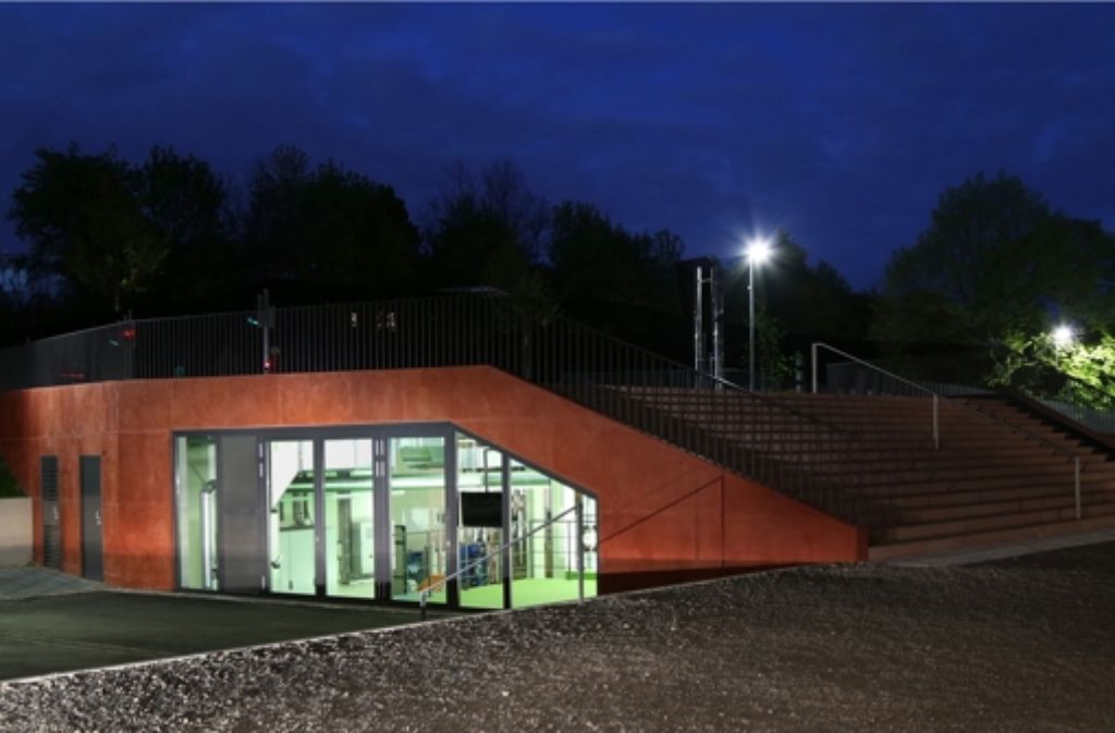 Energiezentrale Solarsiedlung in Waiblingen. Architekt: STEINHOFF / HAEHNEL ARCHITEKTEN GmbH, Stuttgart