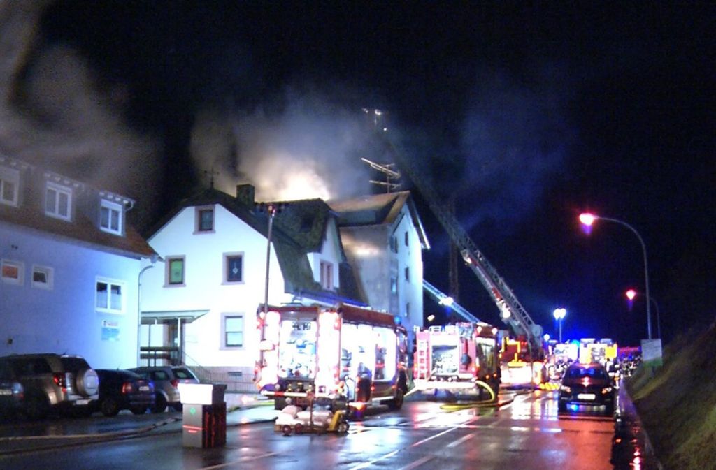 Bei dem Brand in Lambrecht kamen fünf Menschen ums Leben.