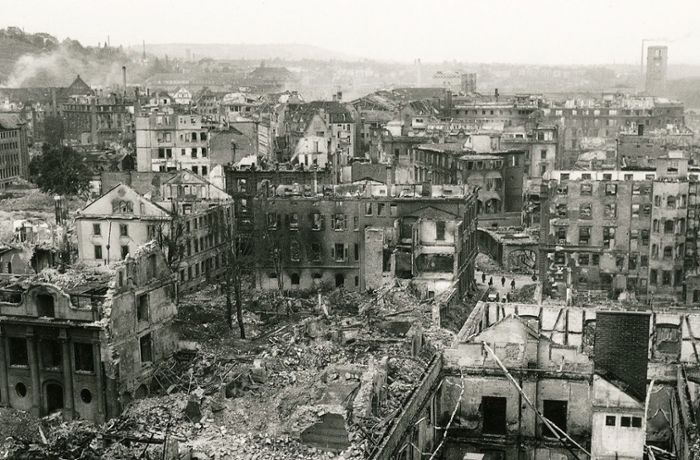 Als das alte Stuttgart im Bombenregen unterging