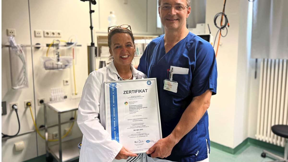 Krankenhaus Leonberg: Zertifikat für Darmkrebs-Behandlung
