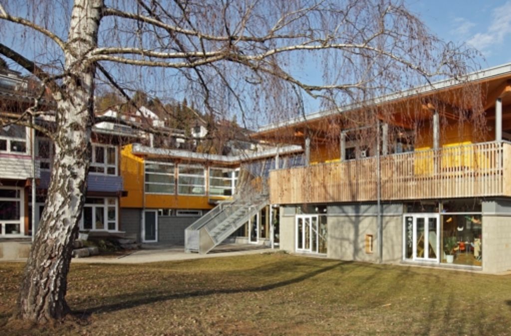 Ludwig-Wolker-Kinderhaus II in Leonberg. Architekt: Gibis.Haisch.Architekten, Jürgen Gibis und Reiner Haisch, Leonberg