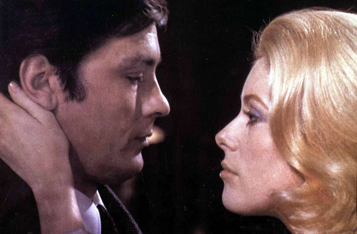Alain Delon und Catherine Deneuve 1972 in „Der Chef“