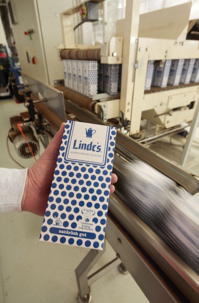 In Ludwigsburg wird auch Linde’s Kornkaffee hergestellt.