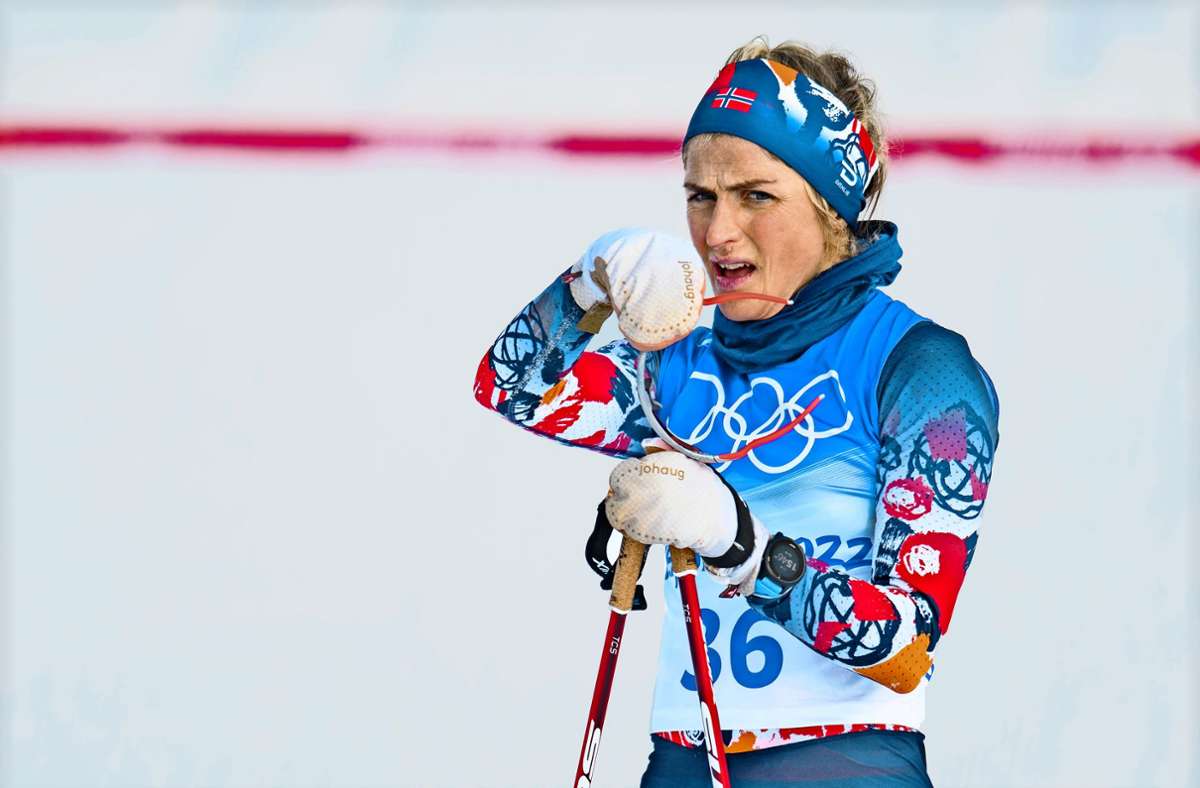 Gold mit 33: Langläuferin Therese Johaug