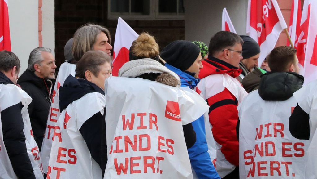 Tarifverhandlungen im Öffentlichen Dienst: Warnstreik an Uniklinikum in Mannheim