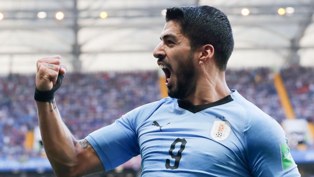 WM 2018: Luis Suárez führt Uruguay ins Achtelfinale