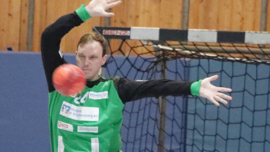 Handball: Ein Tormann verabschiedet sich auf Raten