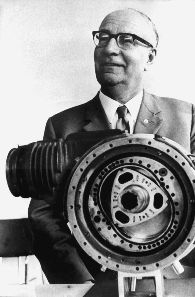 Felix Wankel hat den nach ihm benannten Rotationskolbenmotor erfunden.