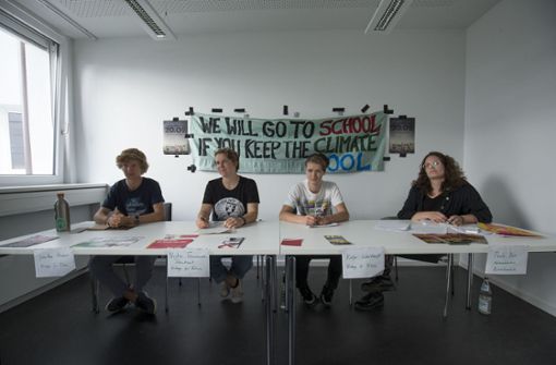 Globaler Klimastreik: Auch Stuttgarter Klimaaktivisten rufen zur Teilnahme auf. Foto: Lichtgut/Leif Piechowski