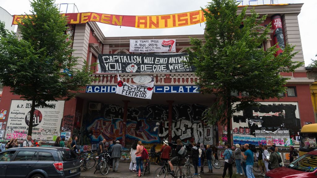 G20-Krawalle in Hamburg: Rote Flora wehrt sich gegen drohende Schließung