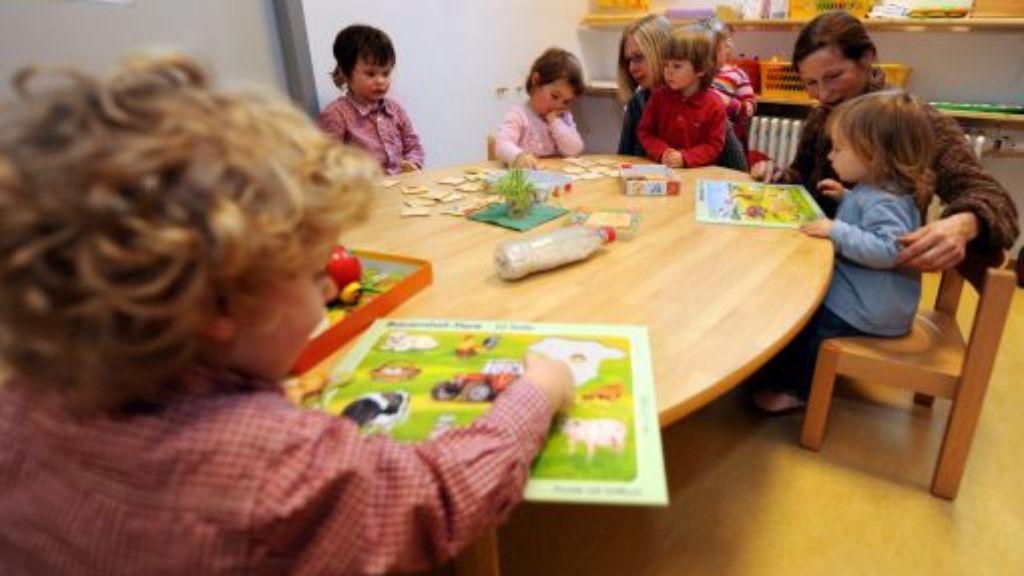 Kleinkindbetreuung: Baden-Württemberg Schlusslicht bei Betreuungszeiten