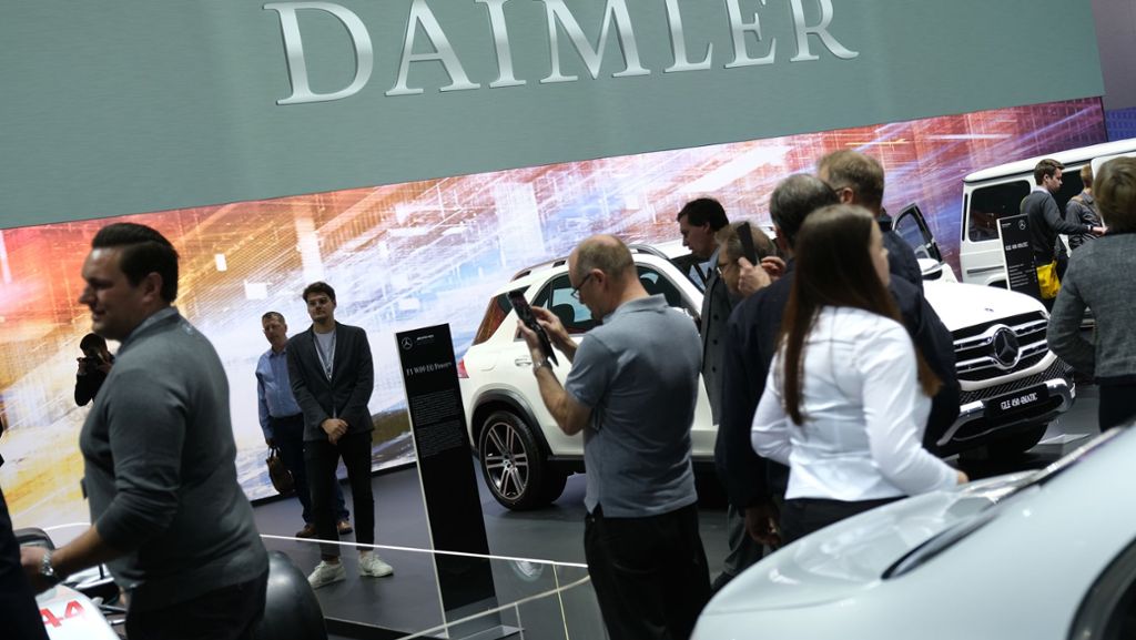Aktionärstreffen bei Daimler: Daimler spart nicht bei der Naturaldividende