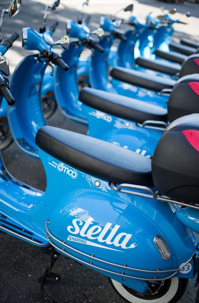 Die Stella-Roller bieten mit einem Doppelsitz sogar Platz für zwei Personen.
