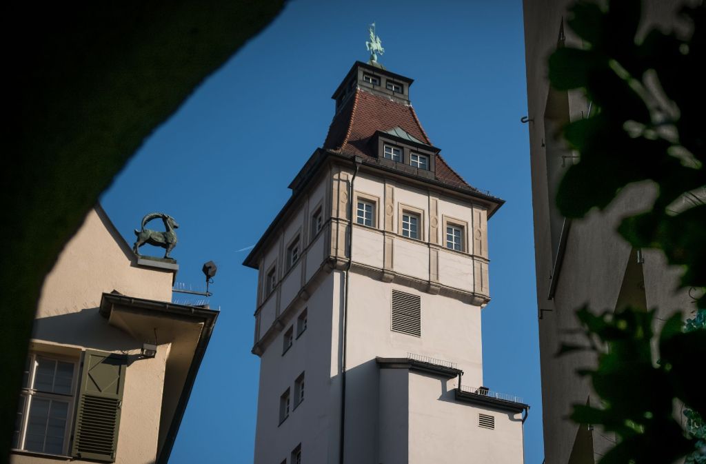 Wir lüften das Geheimnis, was sich im Turm des Graf-Eberhard-Baus verbirgt.