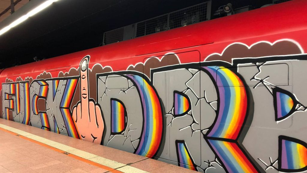 Graffiti in Stuttgart: Sprayer-Offensive gegen S-Bahn geht weiter