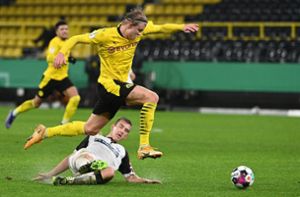 Haaland bewahrt BVB gegen Paderborn vor DFB-Pokal-Blamage
