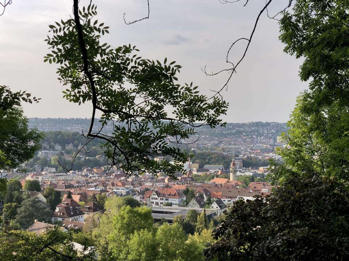 Vom Wernhaldenpark im Stuttgarter Süden hat man einen wunderschönen Blick auf unseren Kessel. Doch warum gilt Stuttgart trotzdem oft als hässlich?