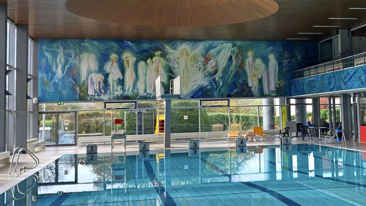Gartenhallenbad Bernhausen: Was passiert mit der Hallenbad-Kunst?