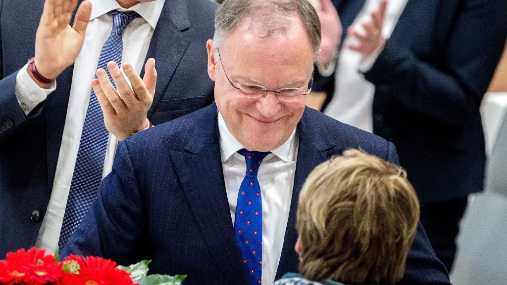 Landtag Niedersachsen: Stephan Weil als Ministerpräsident wiedergewählt