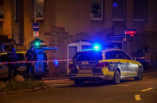 Polizeieinsatz in Stuttgart-Ost. Foto: SDMG