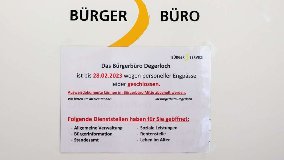 Bürgerbüros in Stuttgart: Zwei öffnen, eines macht dicht