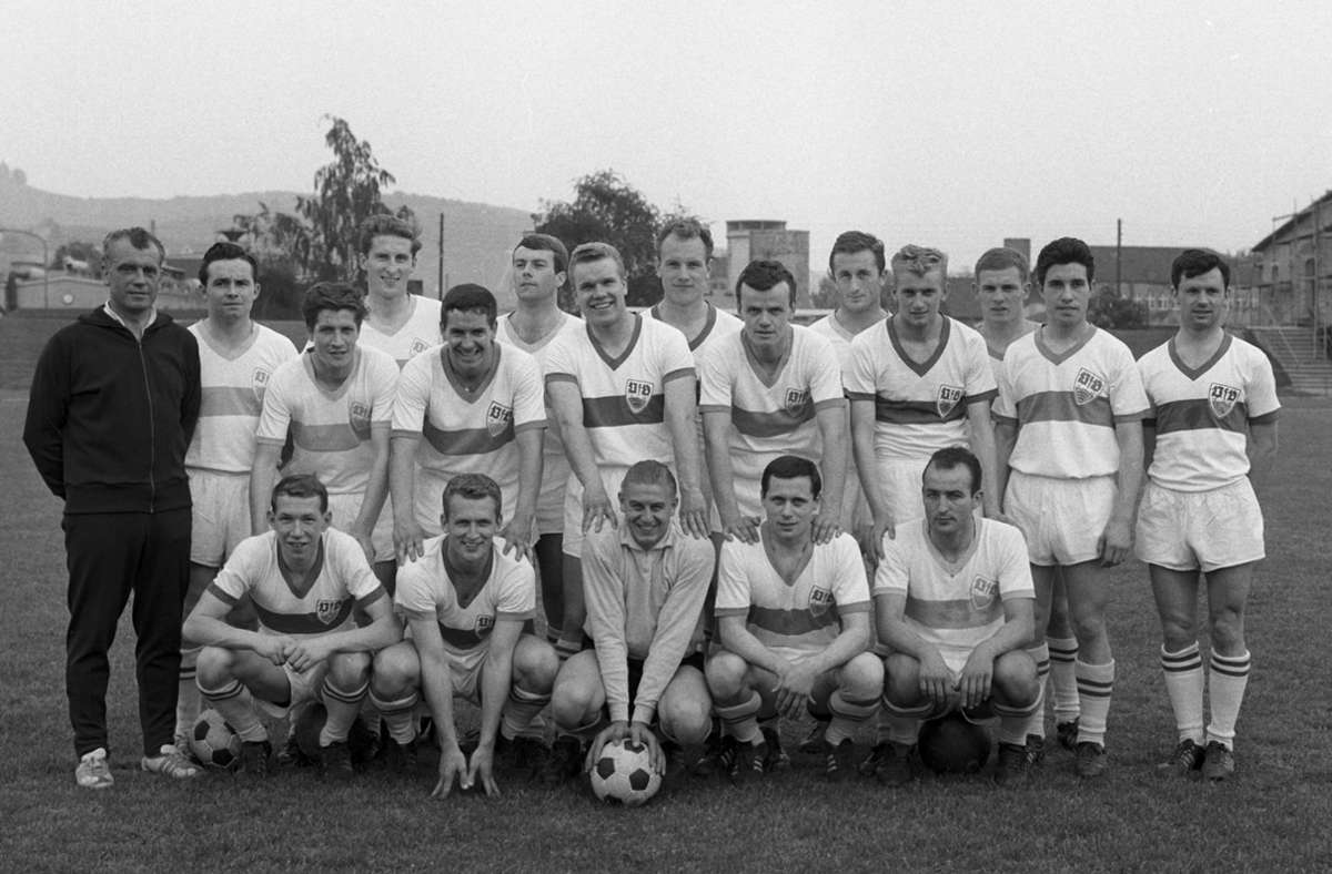 Der VfB im Jahr 1962/1963.