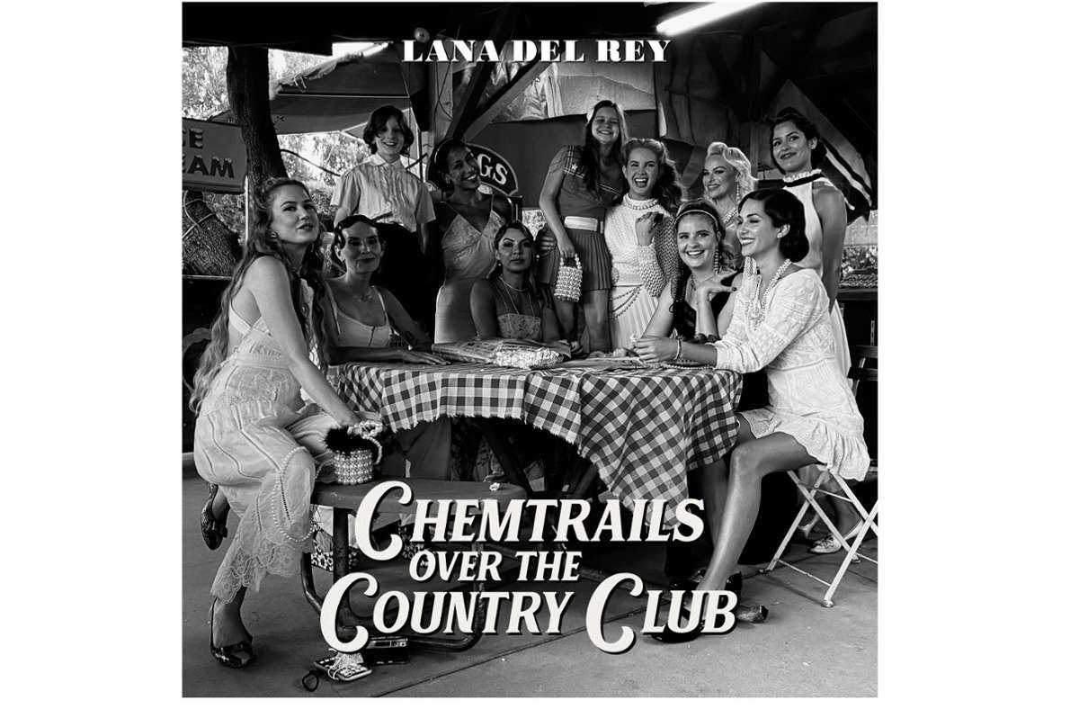 Das Cover von Lana del Reys aktuellem Album „Chemtrails over the Country Club“