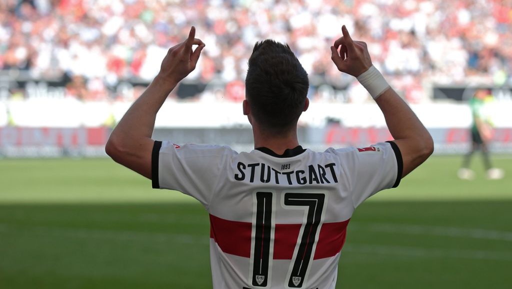 Erik Thommy vom VfB Stuttgart: „Hier hast du das Gefühl, dass wir zu zwölft auf dem Platz stehen“