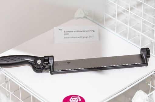 Wer braucht das nicht? Brotmesser mit Abstandsregulierung Foto: Eibner-Pressefoto/Roger Bürke