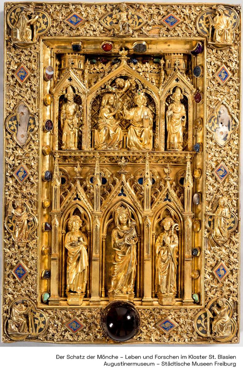 Ein gotischer Buchkastendeckel um 1260/70