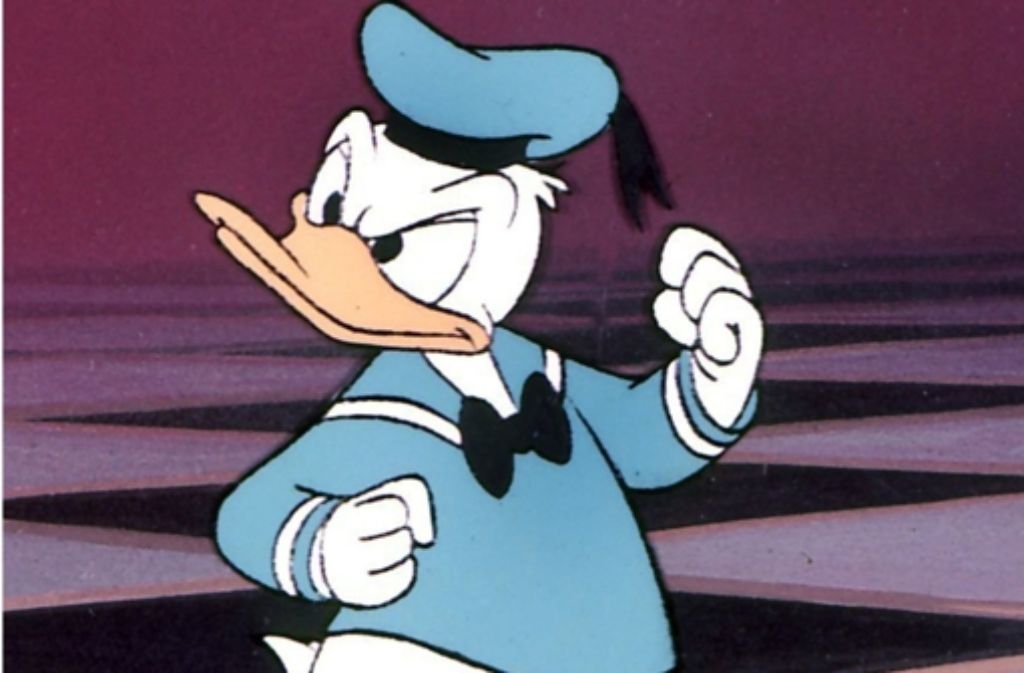 Donald legt sich mit allen an, oft mit sich selbst. Weitere Disneyhelden sehen Sie in unserer Fotostrecke.