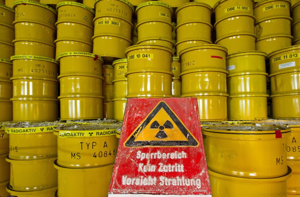 In Deutschland wird nach einem Endlager für hoch radioaktiven Atommüll gesucht. Foto: dpa-Zentralbild