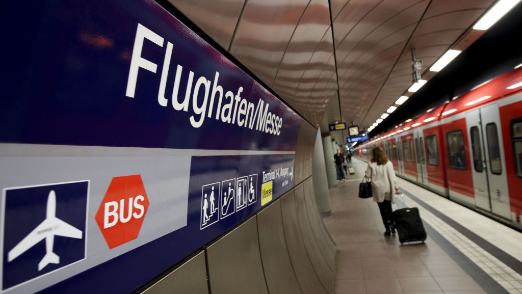 Flughafen Stuttgart: S-Bahn wegen defekter Wasserleitung eingeschränkt