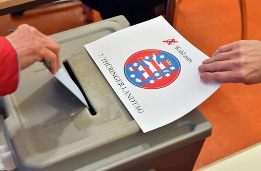 Die Wahlbeteiligung in Thüringen ist deutlich höher als vor fünf Jahren. Foto: dpa/Martin Schutt