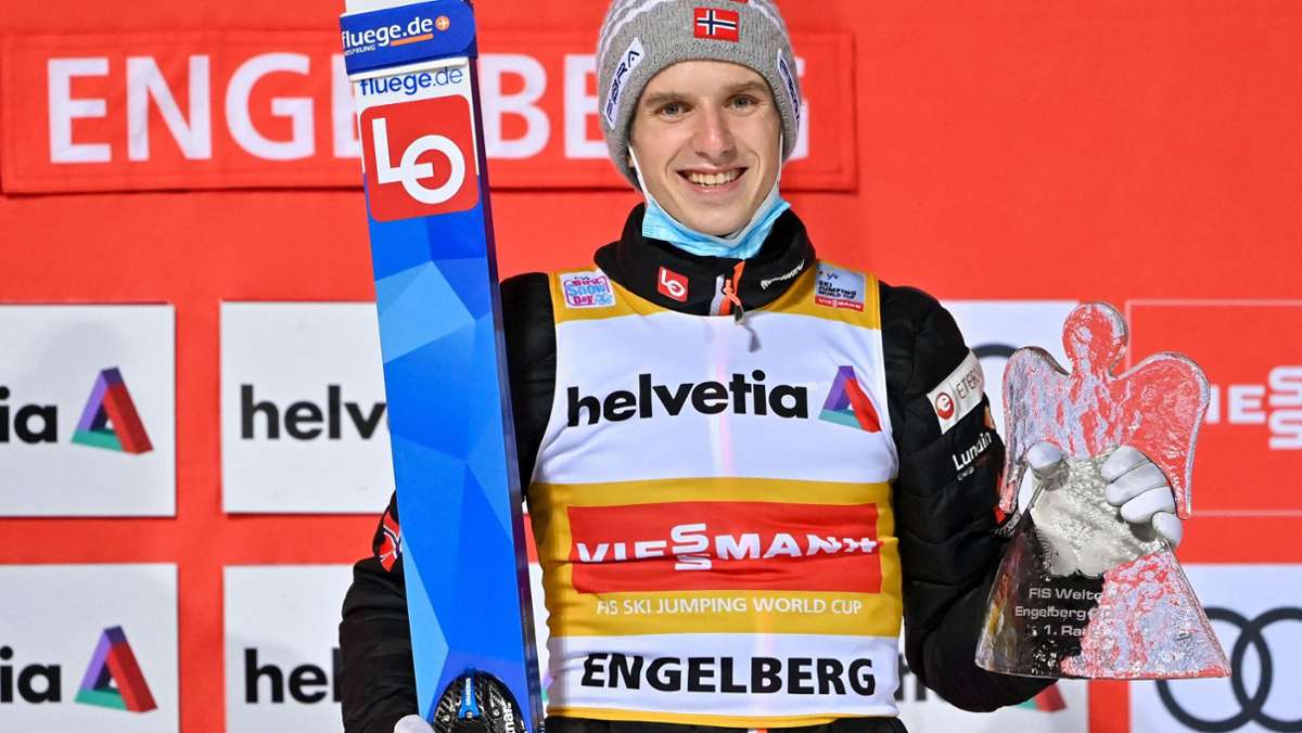 Ist der Norweger im Weltcup unschlagbar?: Halvor Granerud, der Superman der Sprungschanzen