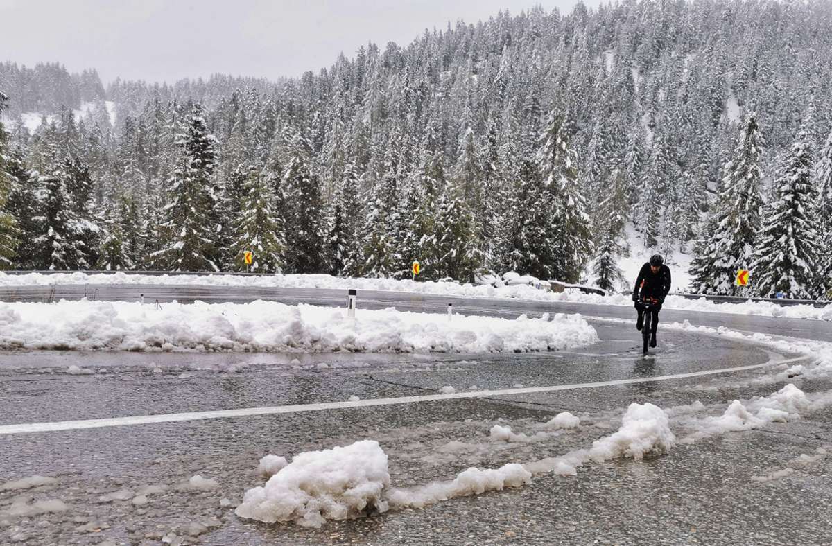 Sein erster Schnee - und es wird wohl nicht sein letzter sein. In Sibirien erwarten Deichmann Minus 40 Grad.
