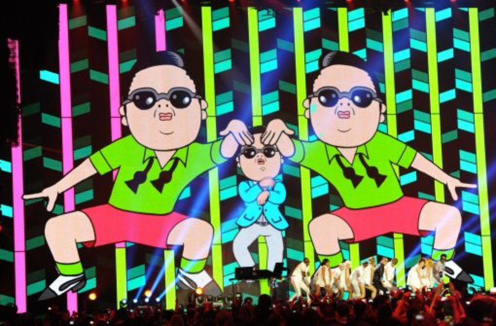 Der südkoreanische Sänger Psy
