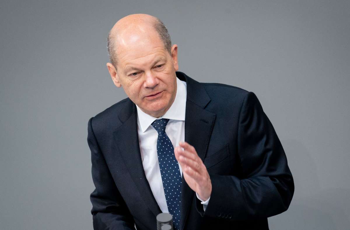 Finanzminister Olaf Scholz (SPD) Foto: dpa/Kay Nietfeld