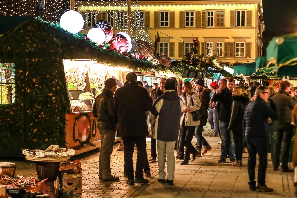 Impressionen vom barocken Ludwigsburger Weihnachtsmarkt.