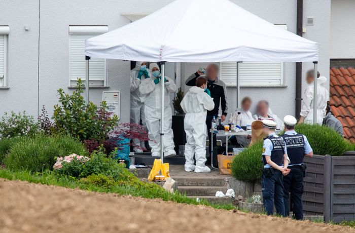 Bluttat in Eberdingen: Vater tötete Familie mit Messer – Tatmotiv steht wohl fest