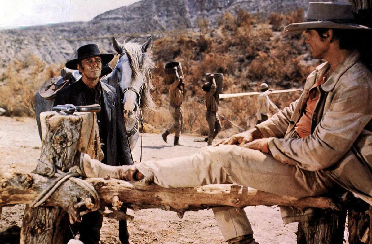 Henry Fonda und Charles Bronson in „Spiel mir das Lied vom Tod“